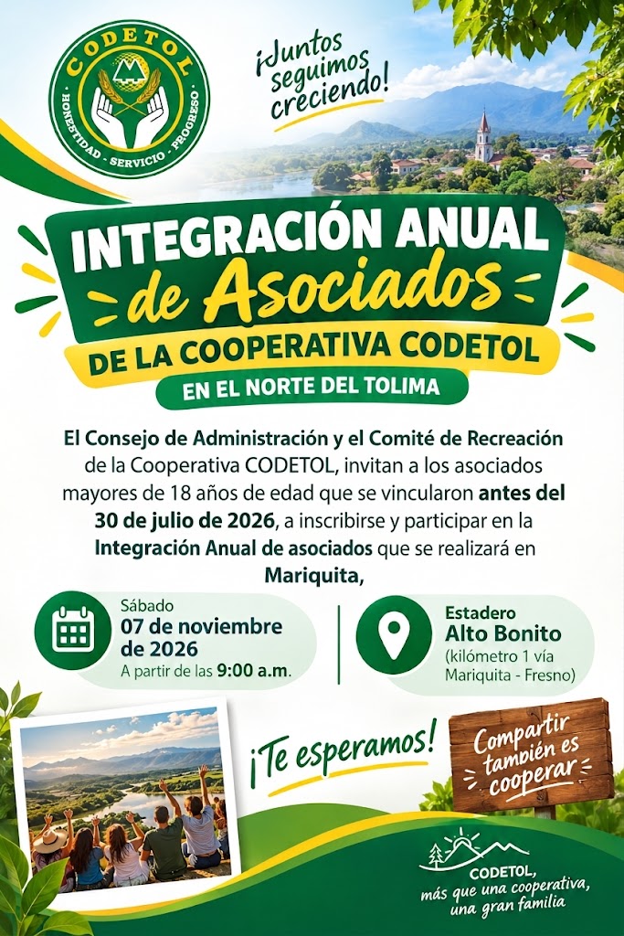 Publicaciones de Interés Codetol Cooperativa del Tolima